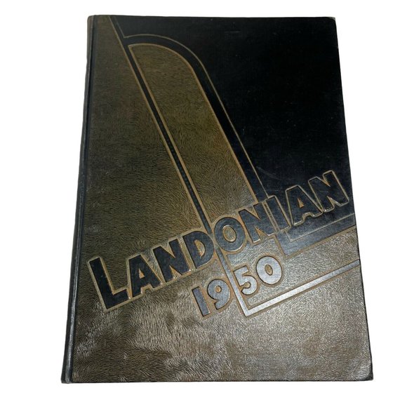 Landon High School Yearbook Jacksonville Florida 1950 Landonian Hardback u - Picture 1 of 11
